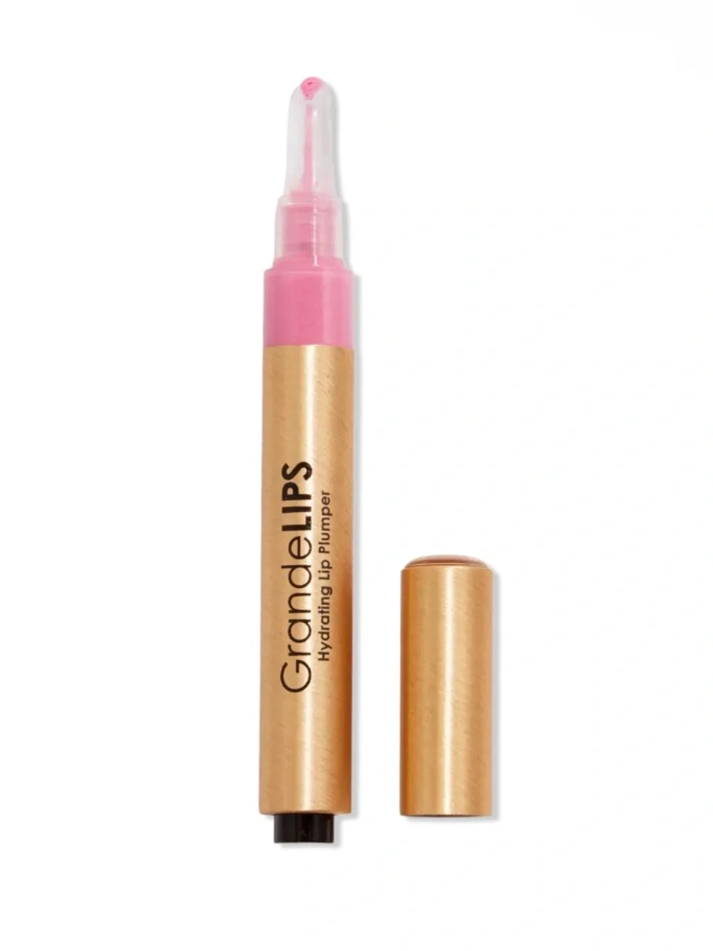 Grande Cosmetics GrandeLIPS Hydrating Lip Plumper, Gloss Finish Color Pale Rose